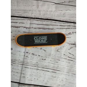 Star Wars 2010 Clone Wars Finger Board Obi-Wan & Cody McDonalds Skateboard